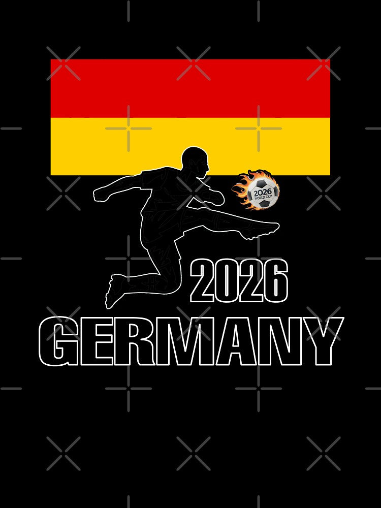Germany  Soccer T-shirt 2026 by benchpod47