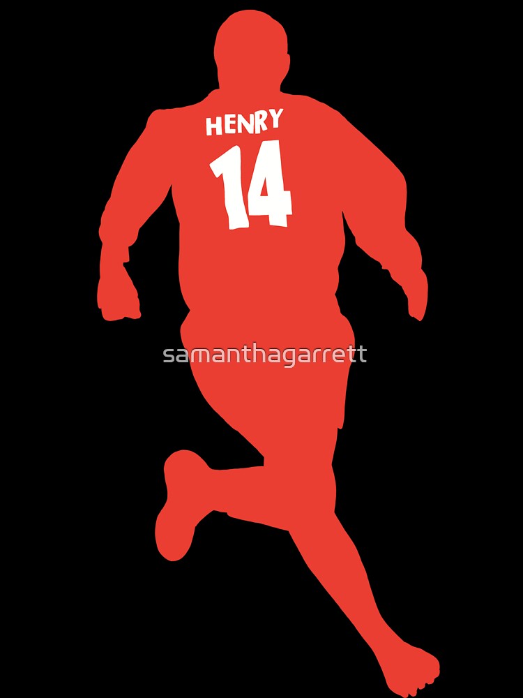 Thierry Henry Silhouette Illustration by samanthagarrett