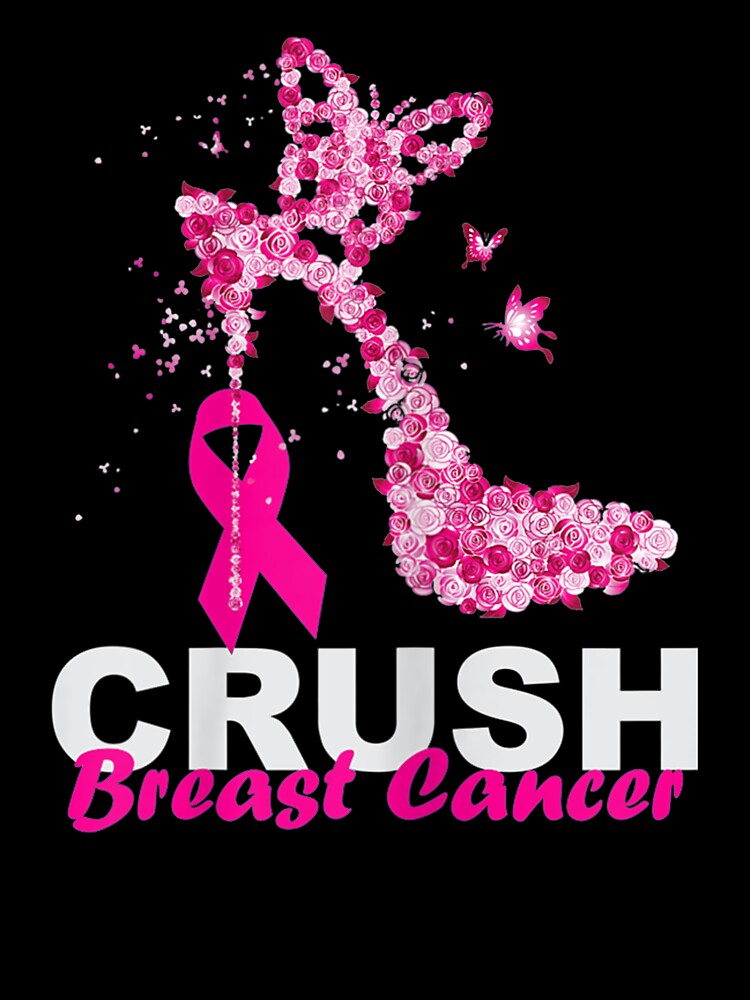 Womens High Heel Crush Breast Cancer Awareness by GiselleShop