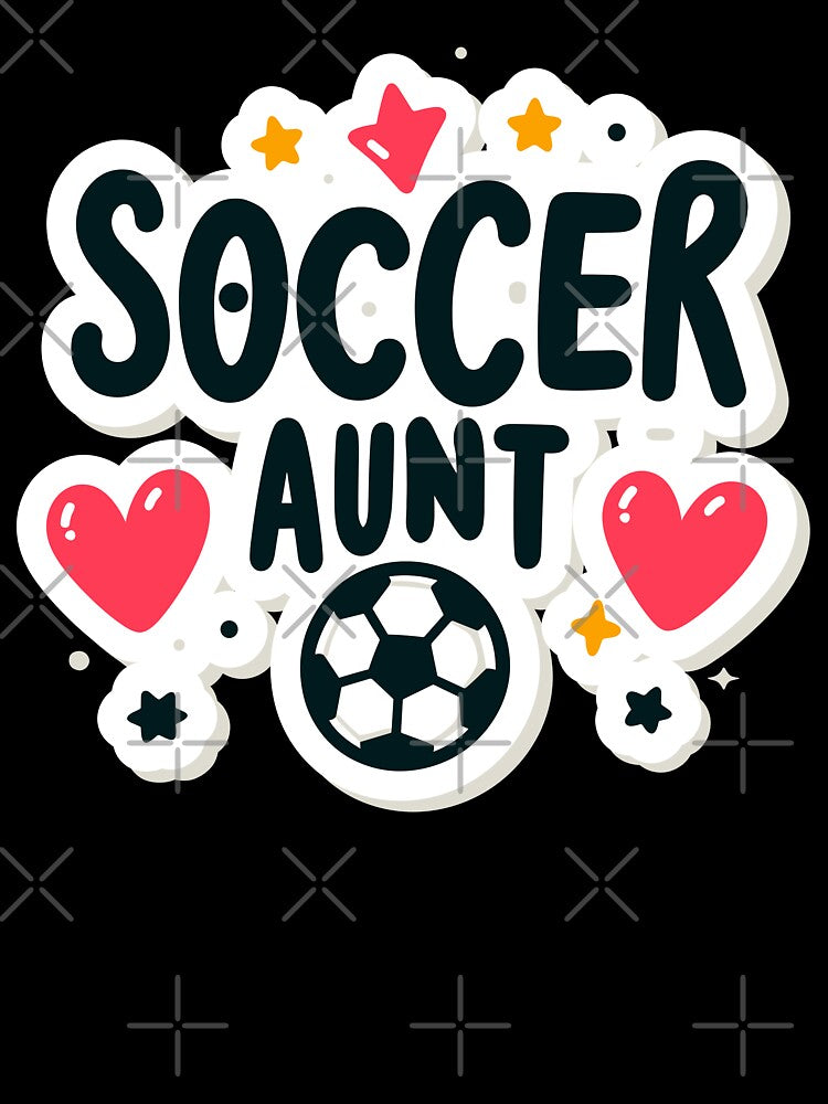 Soccer Aunt / Football Aunt by BluRockDesigns