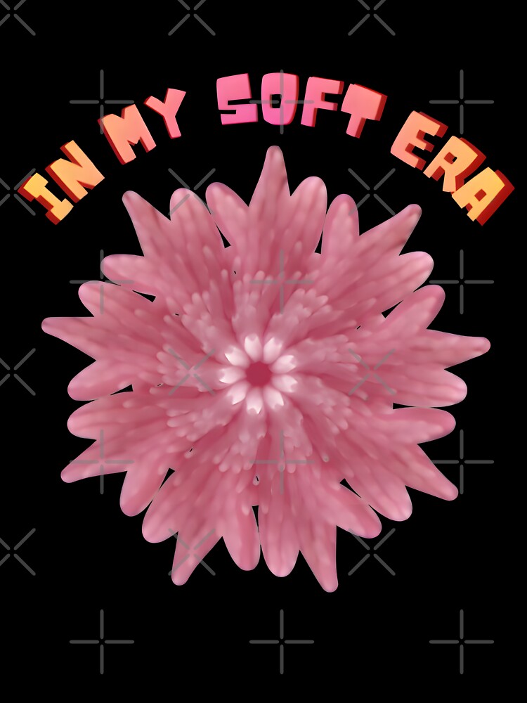 In My Soft Era | Cute Y2K Pink 3D Flower by HopeAndHustle