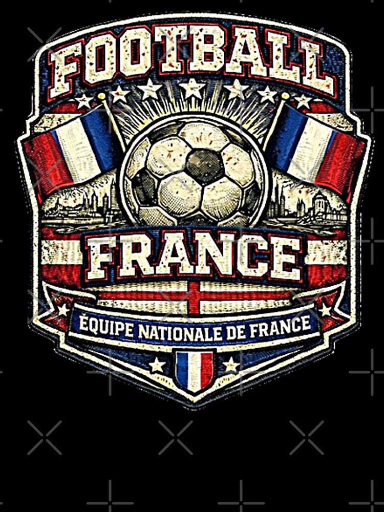 SOCCER FOOTBALL FRANCE VINTAGE by Atelier RLGS