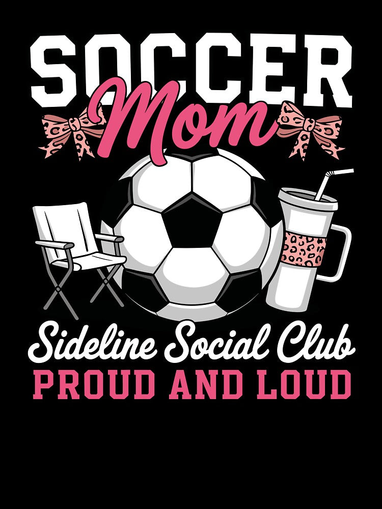 Soccer Mom Sideline Social Club by Betsytiptoe