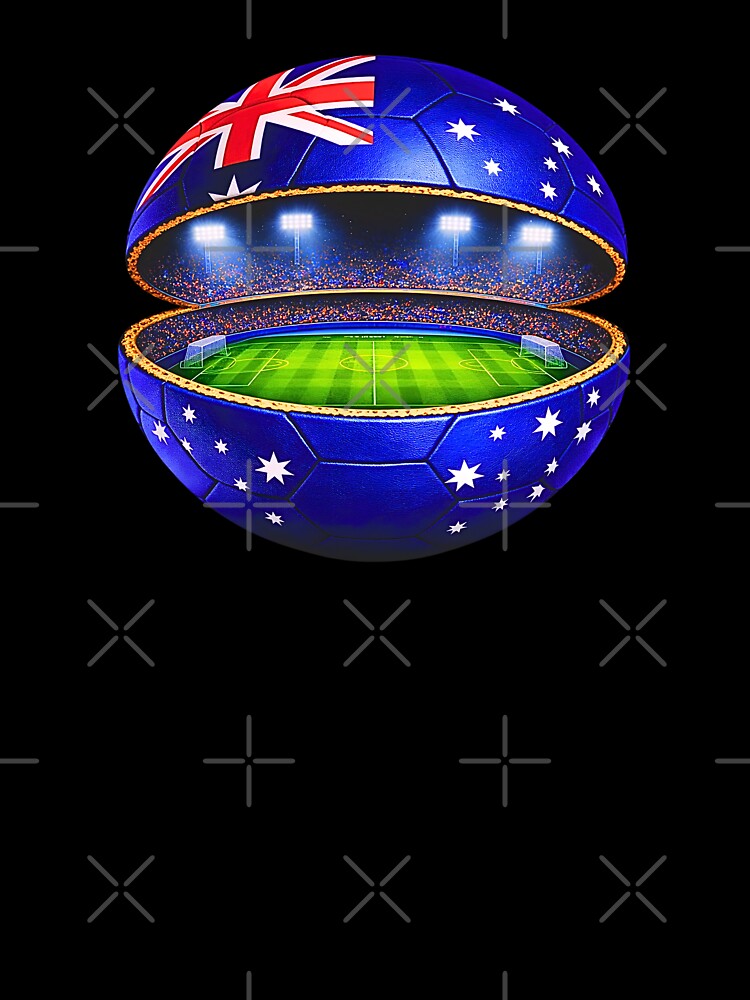 Australia Soccer Stadium Ball Design by FunToTheFullest