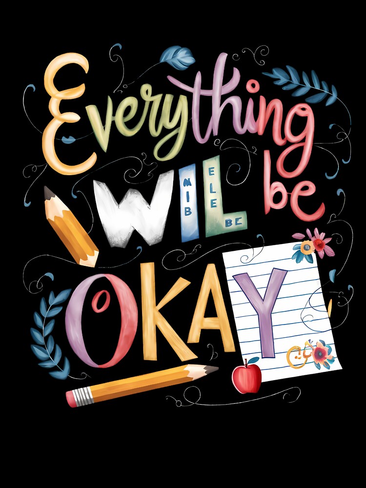Everything will be okay Positive Message by Threads by