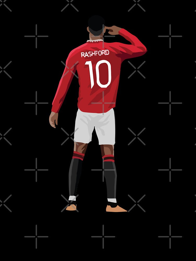 Rashford Celebration Illustration by Lara Samuel