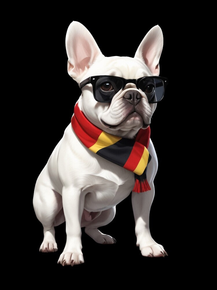 The most handsome frenchie football fan by TTVenue