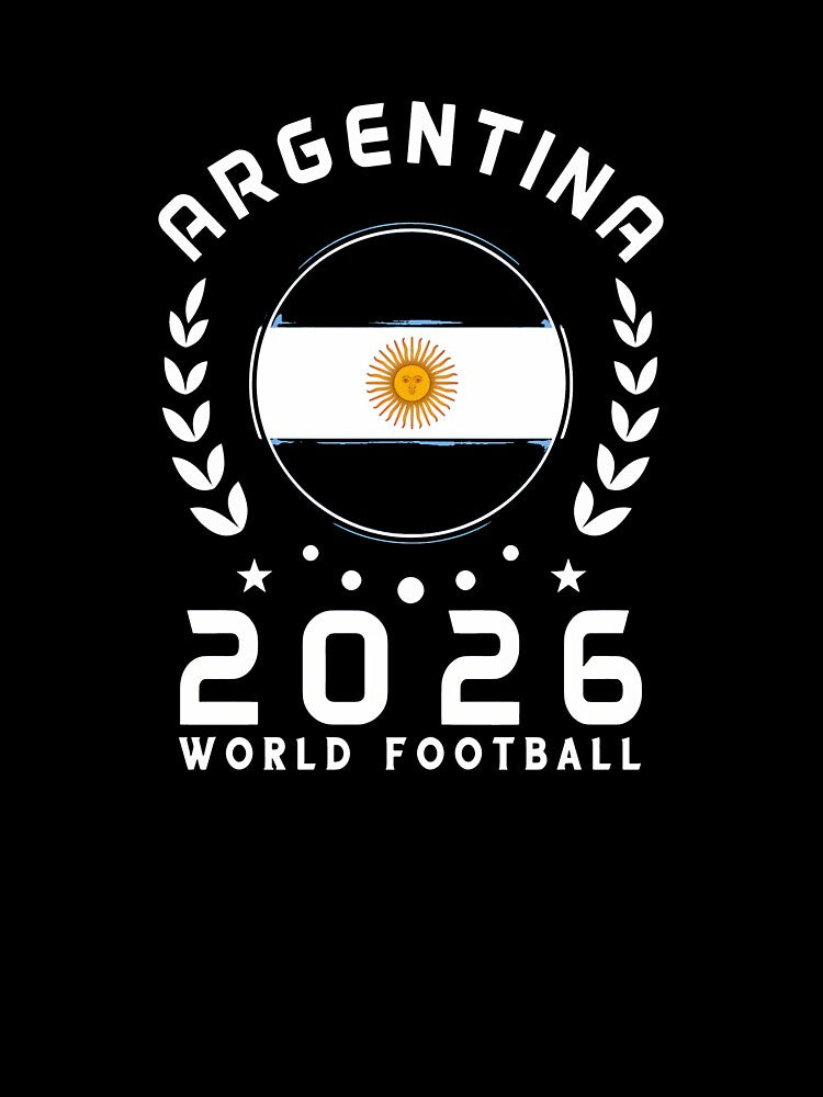 World Cup 2026 Argentina Football Fan Argentine Supporter T-Shirt_85614595 by SubStudio97
