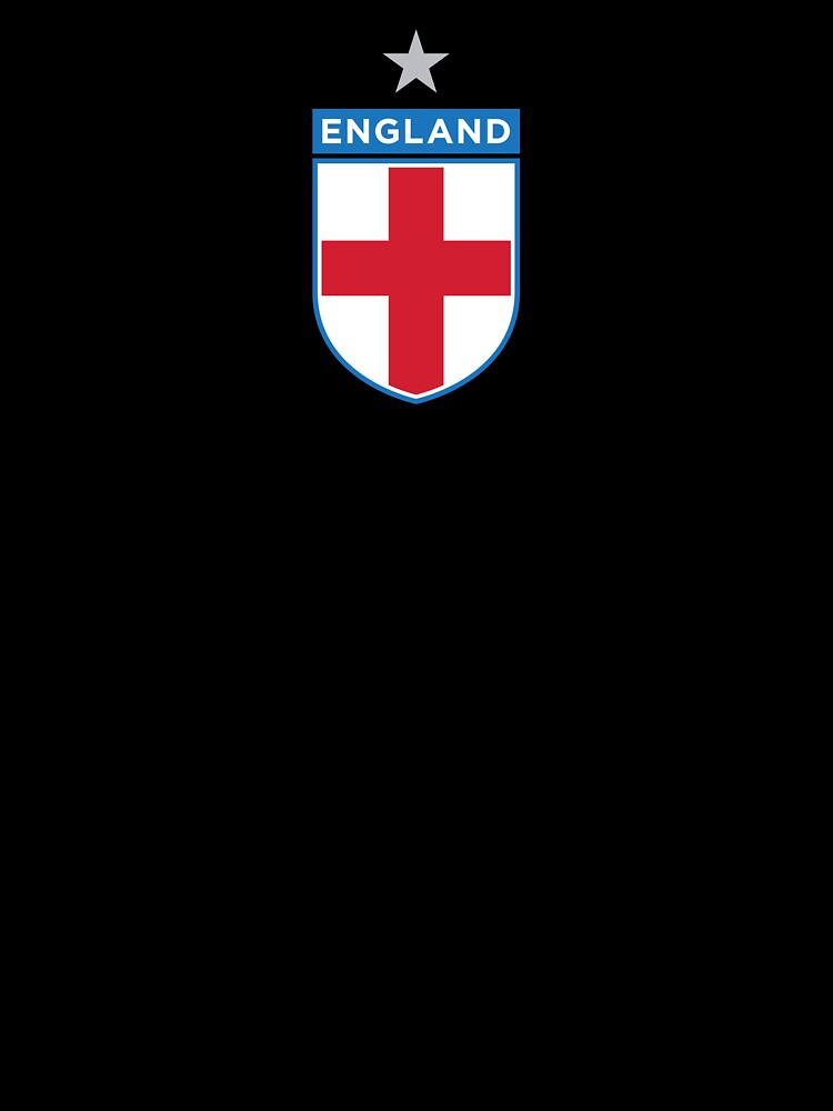 England Shield Flag (On Red) by STUDIO-72
