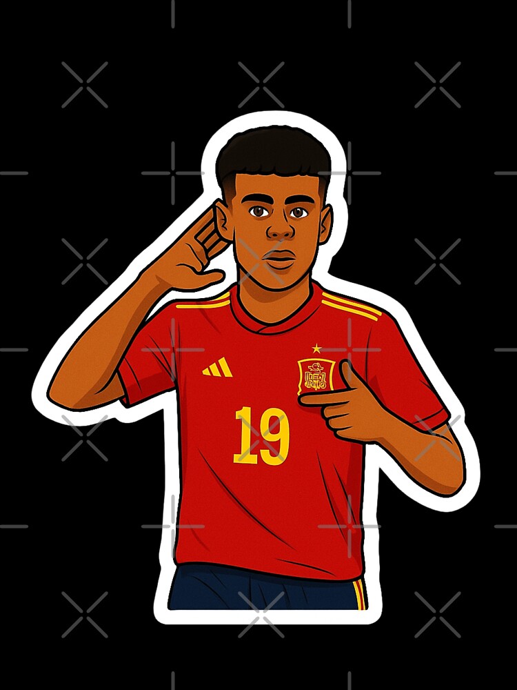 Lamine Yamal España Football by rissershop
