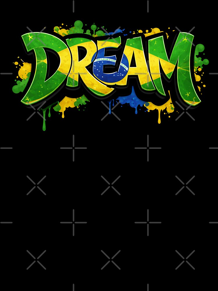 Brazil Flag by freshwear design