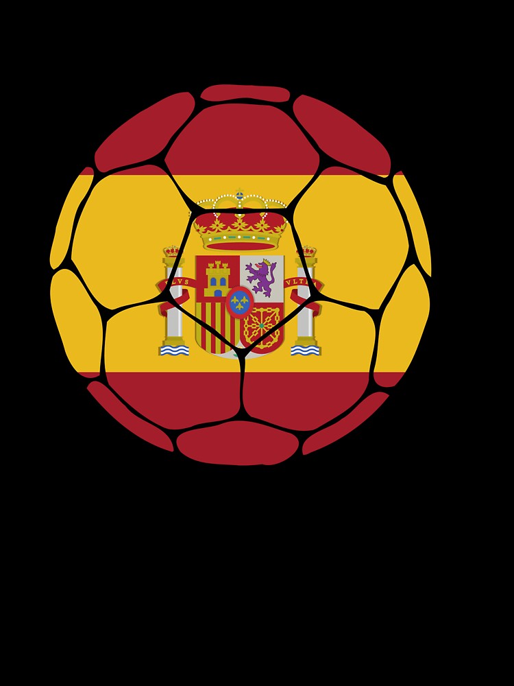 Spain Soccer Ball by ehgraphics15