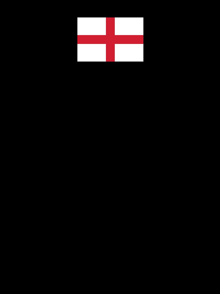 England Flag (Small on Blue) by STUDIO-72