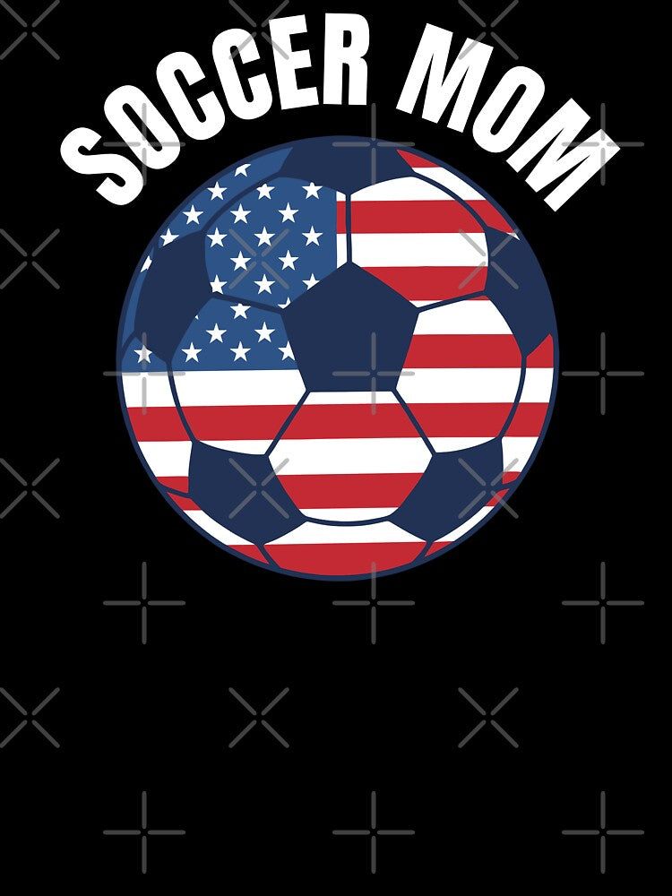 Soccer Mom America Mother's Day American Ball Gift Celebrate Moms USA by DogLover332
