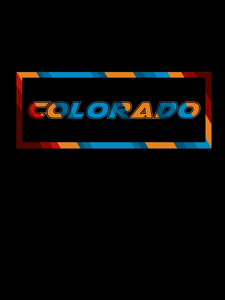 Colorado T-Shirt for Men and Women by AllStarMerch