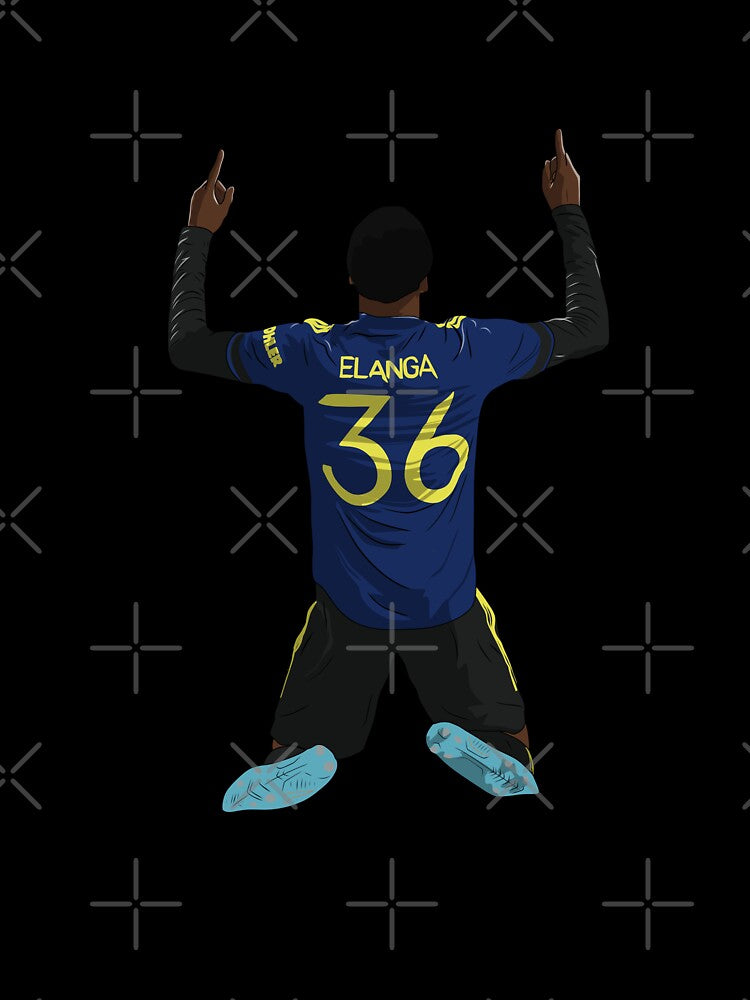 Anthony Elanga Goal Celebration United by Hevding