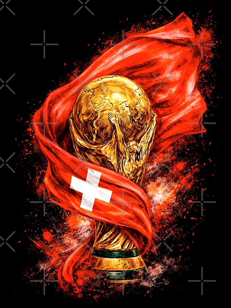 Switzerland Football National Pride by Not Hugo