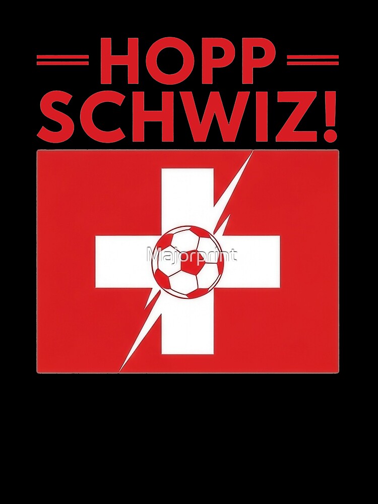 Dynamic Switzerland fan motif by Majorprint