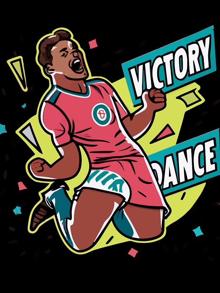 Soccer Victory Dance - Pop Art Celebration by NiftyWrx
