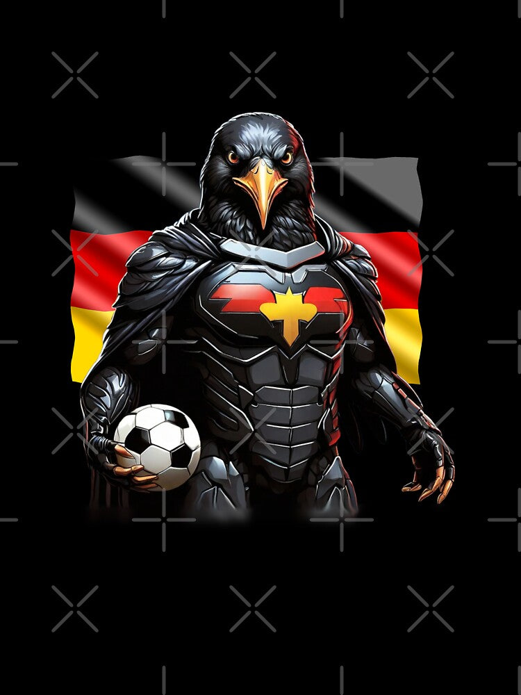 Germany European Championship European Football Raven Fan by BearsAndSkulls
