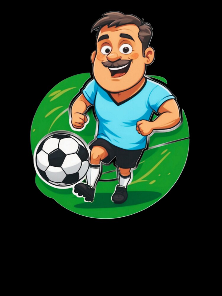 Soccer Dad in Action Sticker by minimalizy