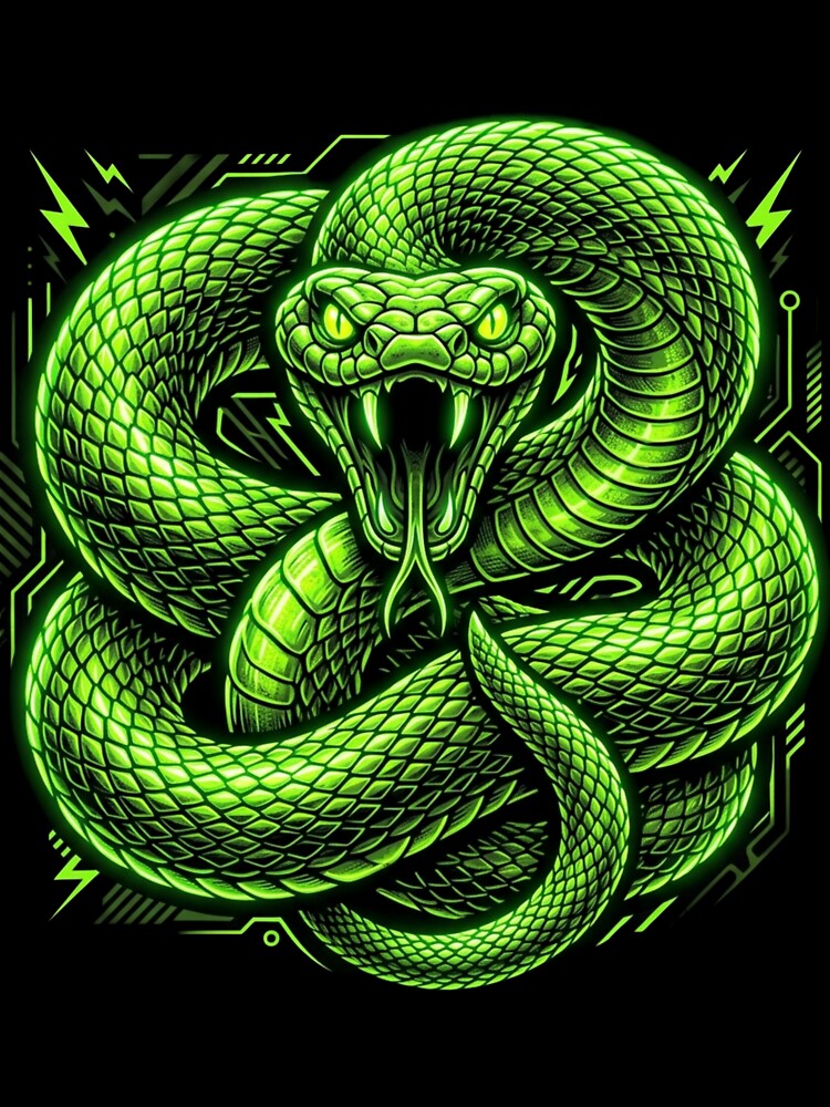 Streetwear Snake Coil by Stickersdevelop