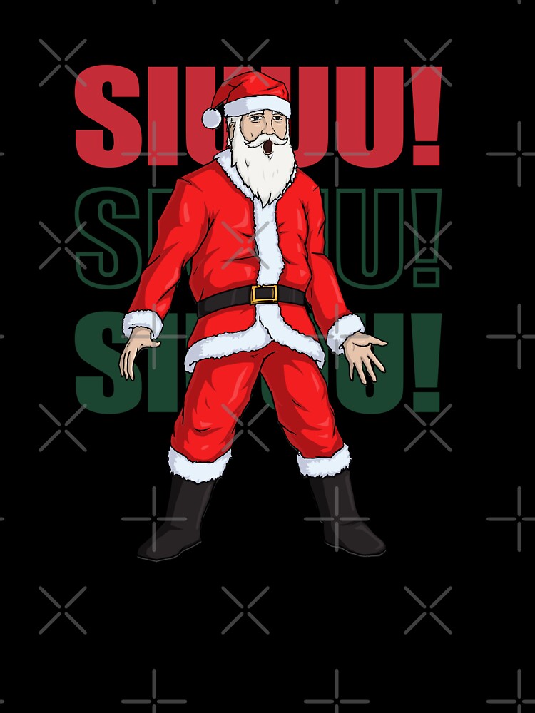 Santa Ronaldo goal celebration siuuu by Jokel-art