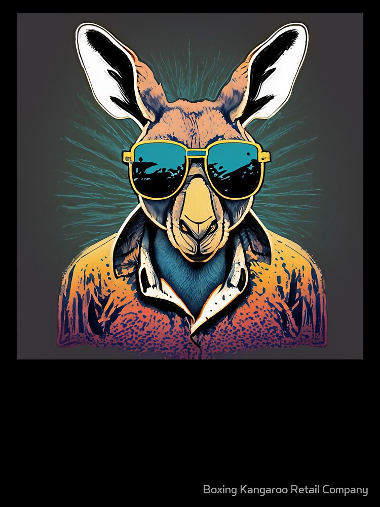 Kangaroo in oversized sunglasses by Boxing Kangaroo Retail Company