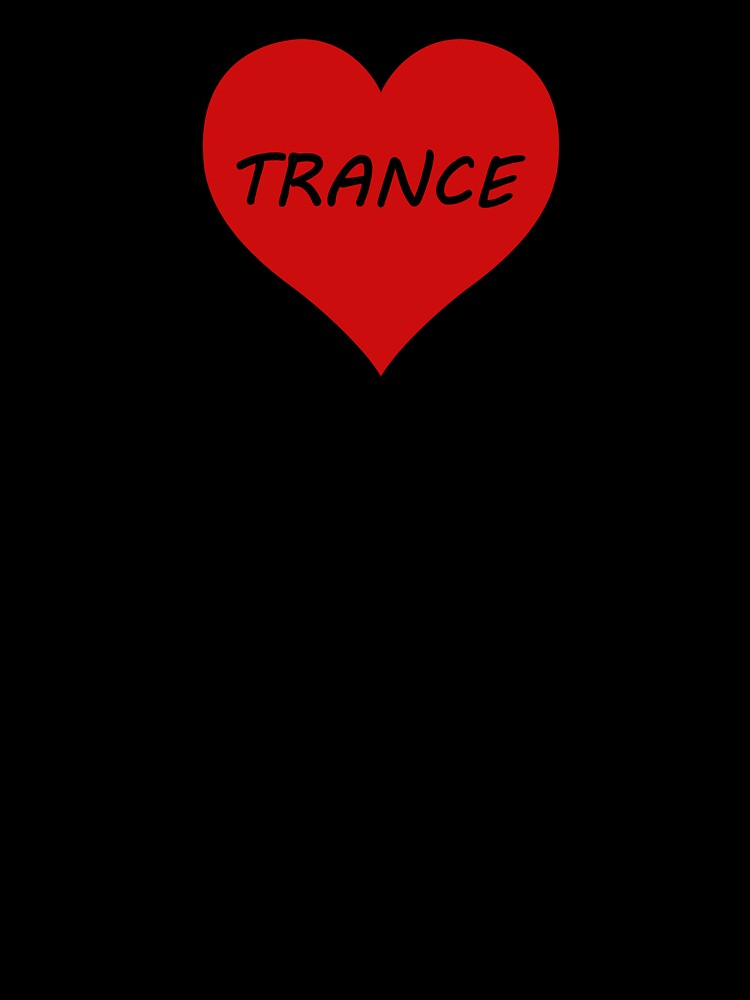 Trance Music Love Heart by SpotterArt