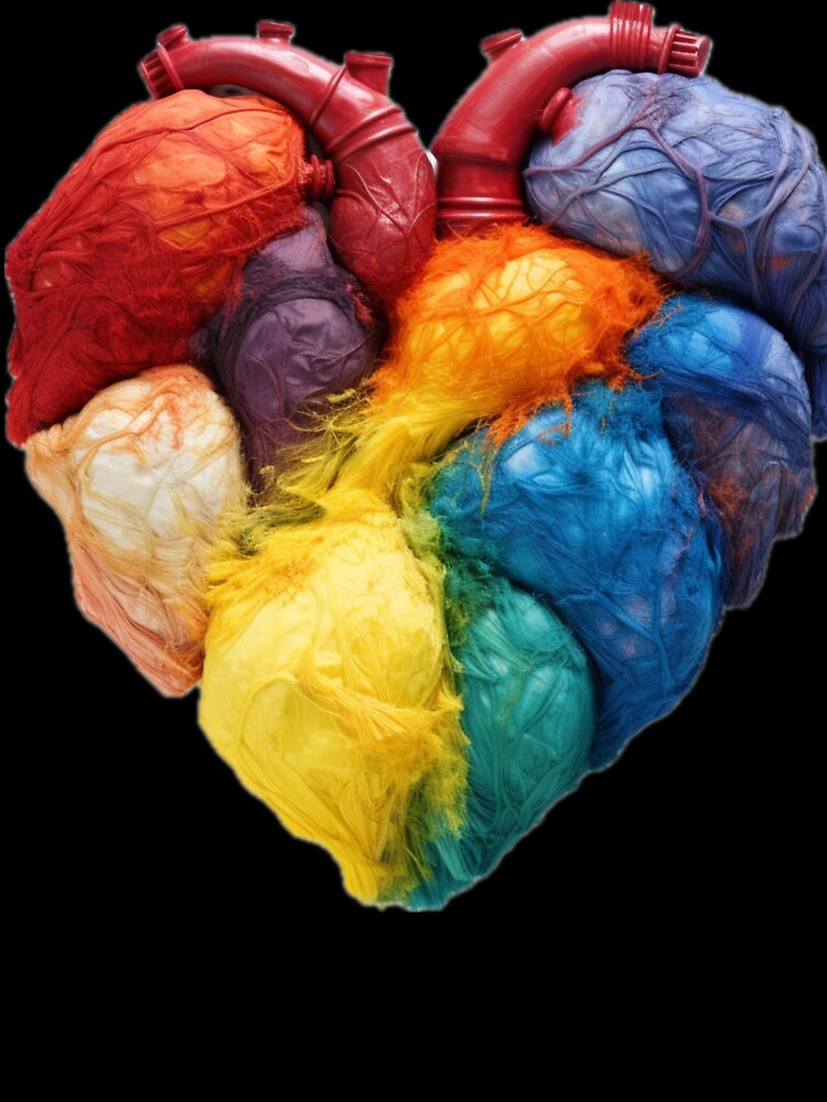 Cotton Candy Heart by Midsized King