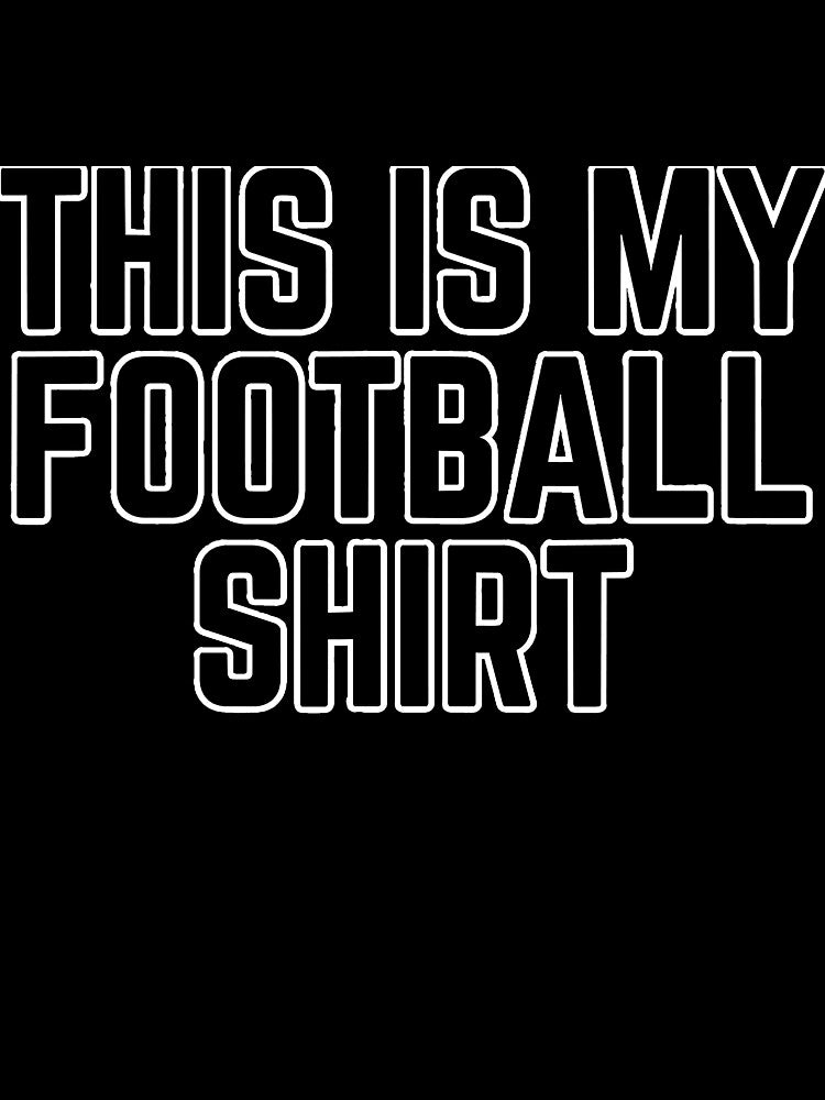 Football Team Colors Black Game Day by atalia8932