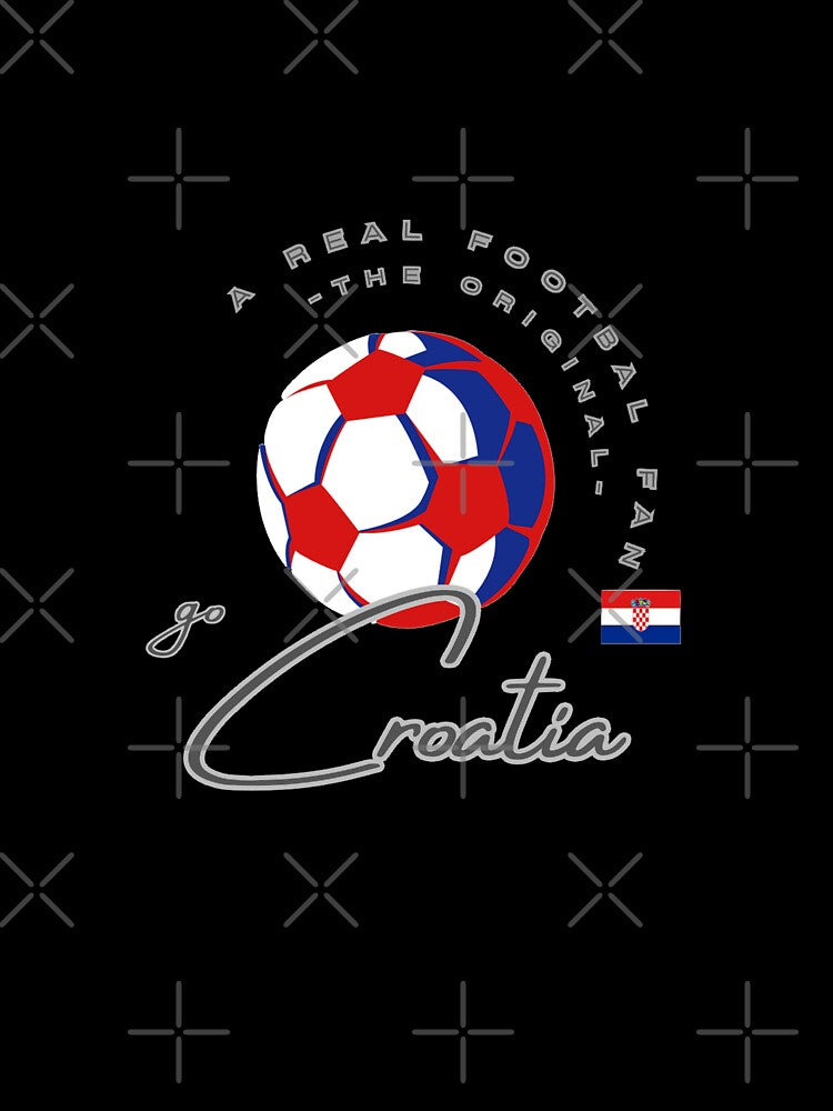 Croatia. National Football Team. Football fan. The Original. by CreativeBizarre