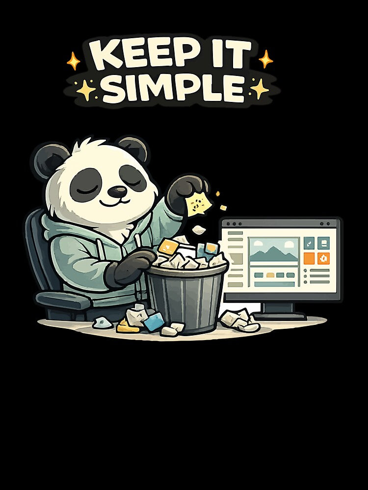 Keep It Simple Funny Graphic Designer by trendink77