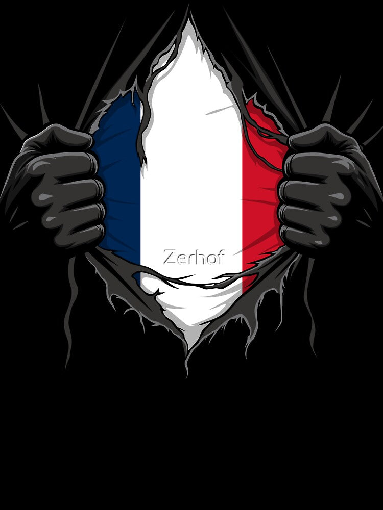 France Flag - National Team Fans by Zerhof