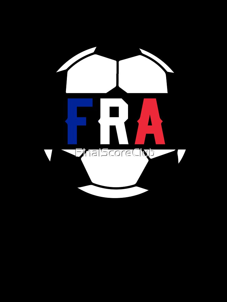France Soccer FRA Design by FinalScoreClub