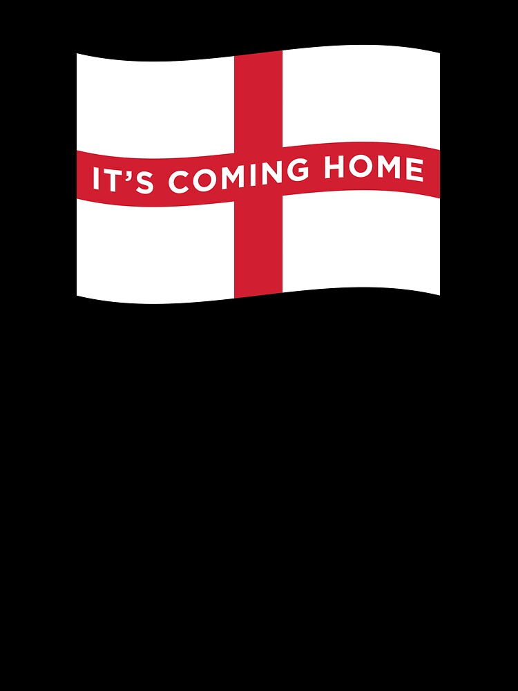 It's Coming Home England Wave Flag (On Blue) by STUDIO-72