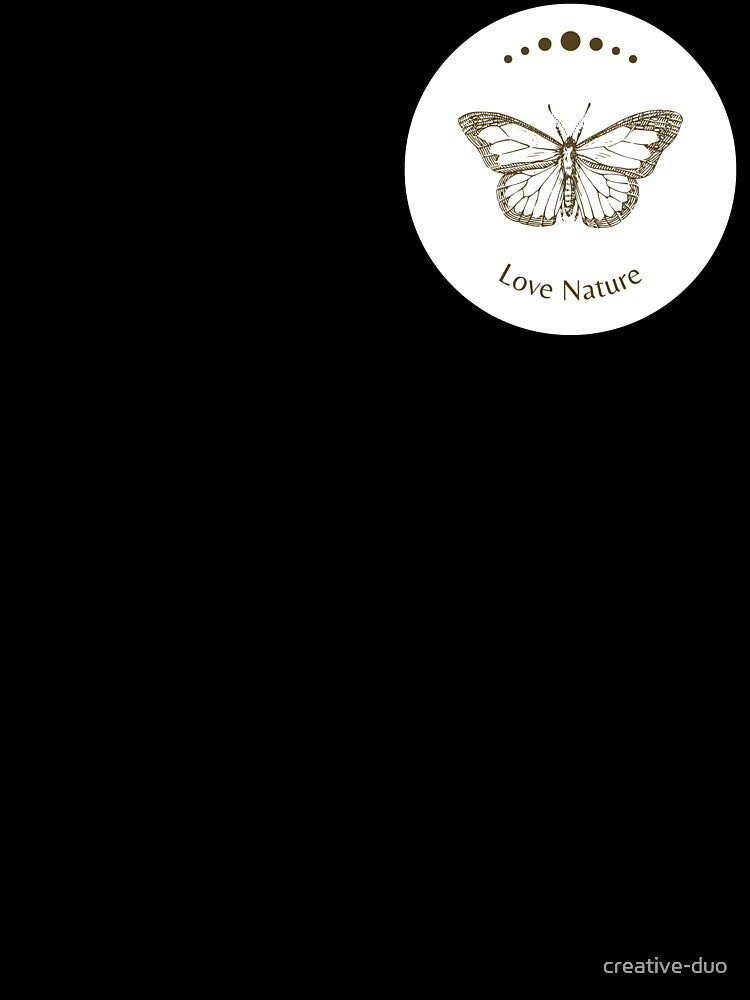 Love nature. butterfly design by creative-duo