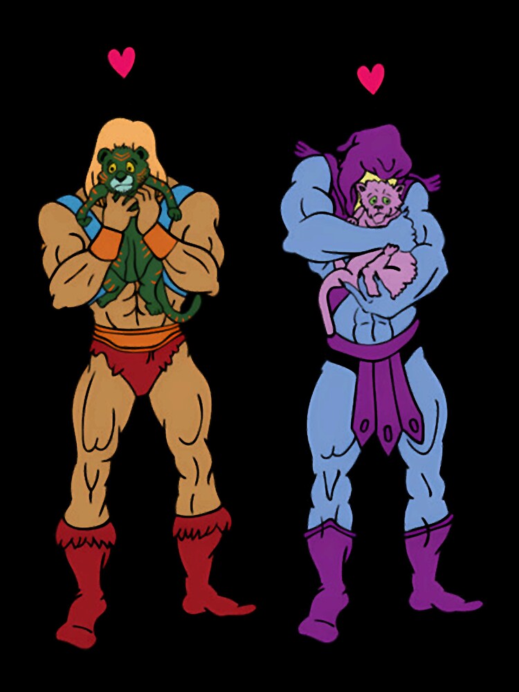 He-Man And Skeletor Snuggle Break by KavonGorczany