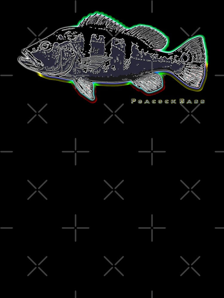 Peacock Bass - negative style by JVNS
