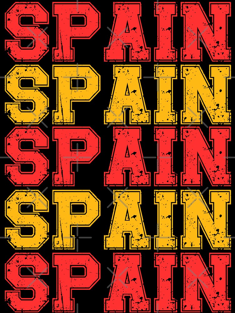 Vintage Team Spain Flag Soccer Fan 2026 by legendaryskins