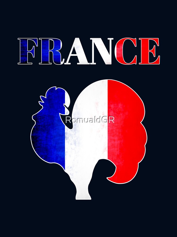 France football gaulois tricolor gift by RomualdGR