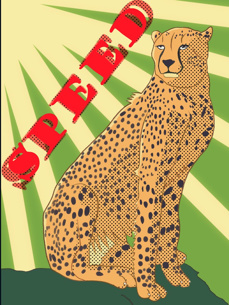 The Speed of the Cheetah by Black Bronze Media