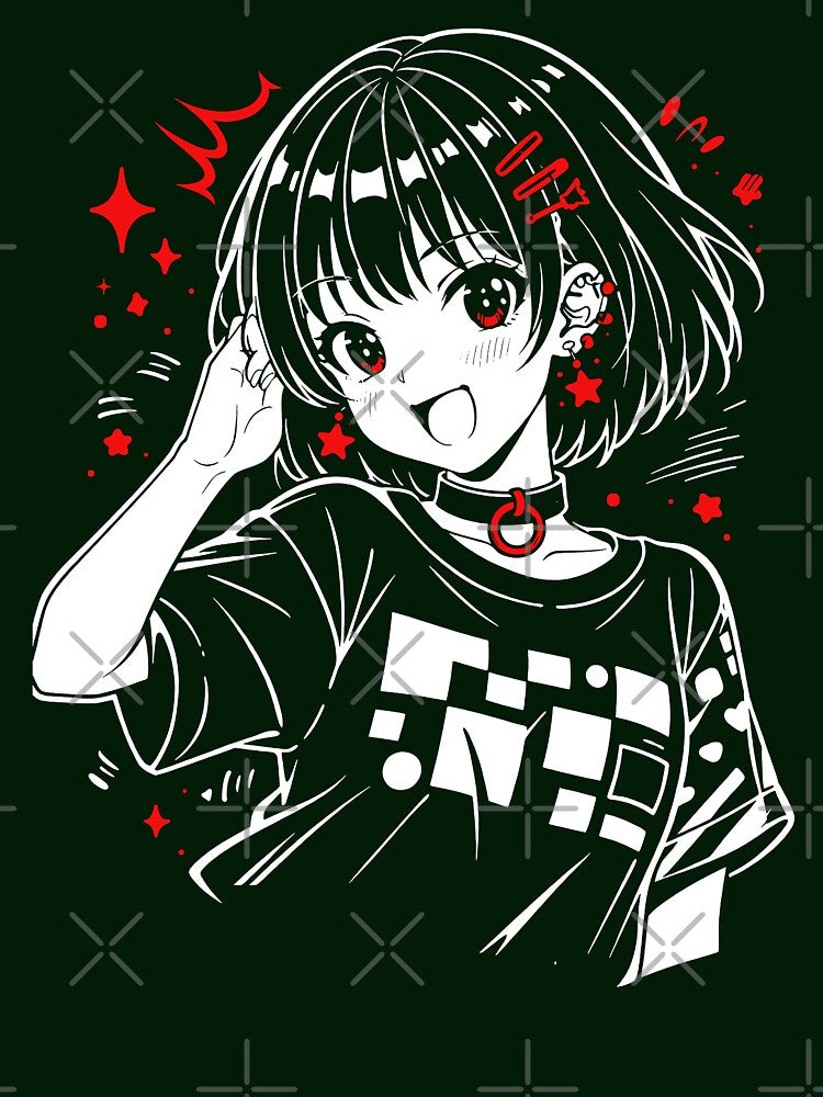 Crimson Star Sparkle Cutie by YumeKurenai