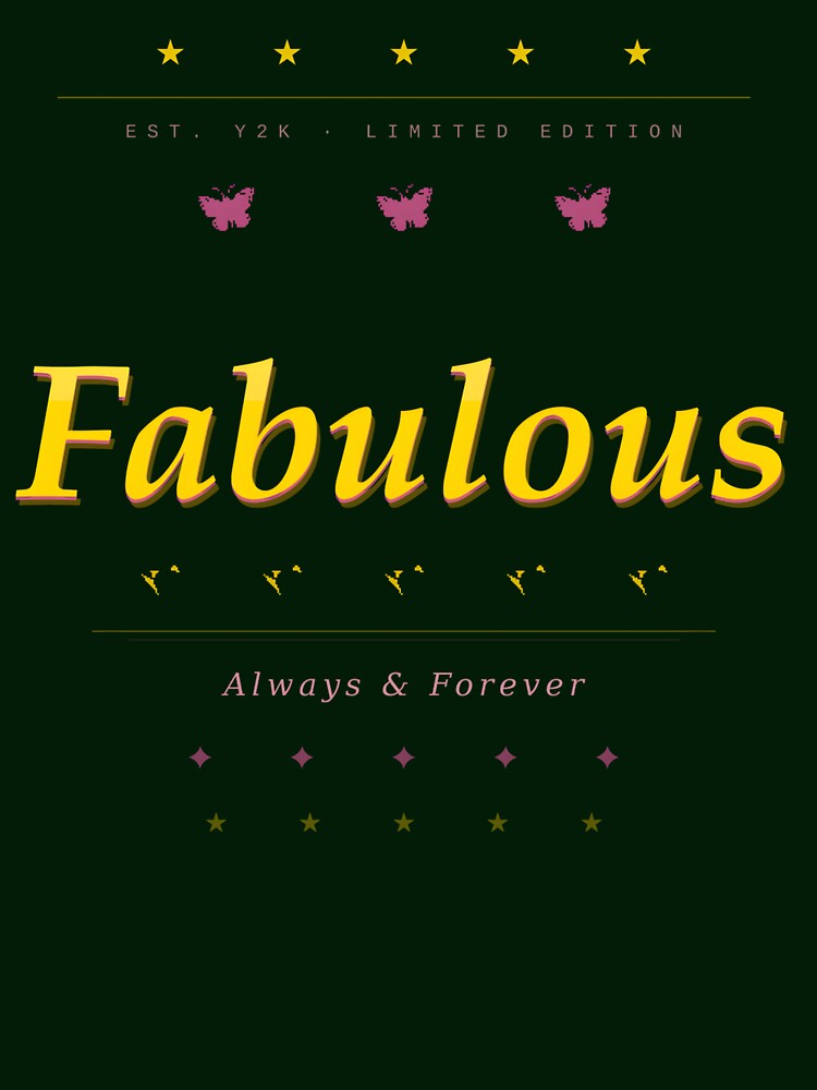 Fabulous — Gold & Pink scripty 2k aesthetic by MyTeeSh