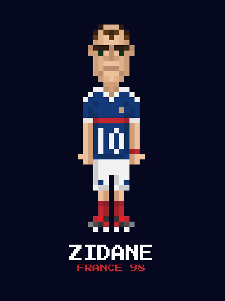 World Football Cup - Zidane Soccer Legend by PressStartShop