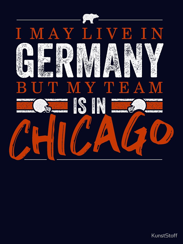 Chicago Football Team - Fans from Germany by KunstStoff