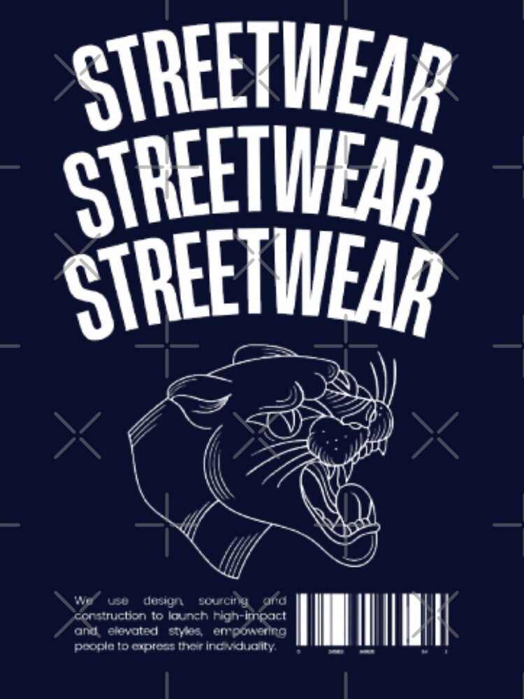 Streetwear Panther Graphic Urban Style by VickyAR