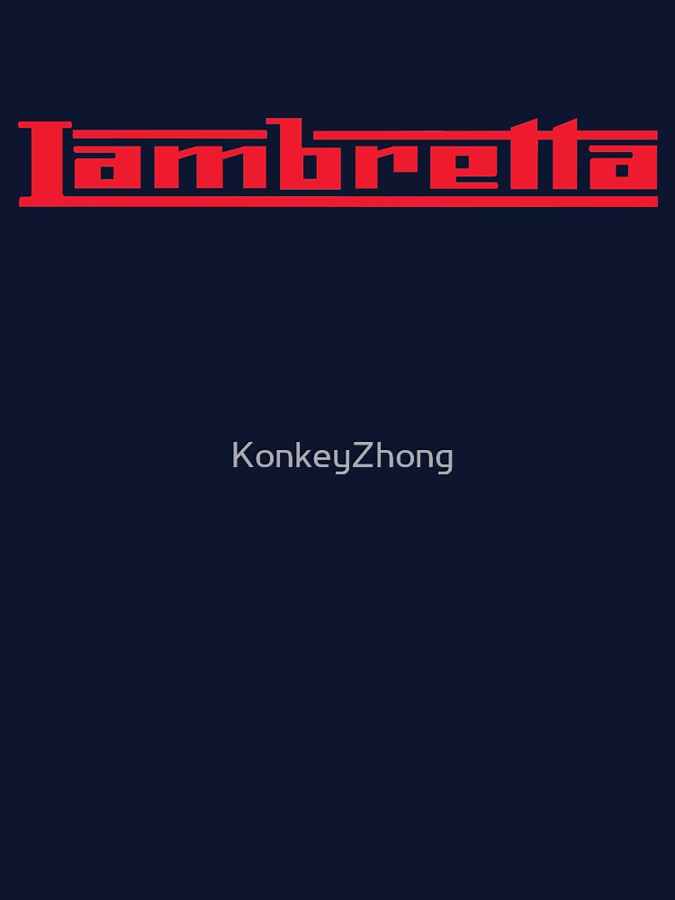 Lambretta Logo (Red) by KonkeyZhong