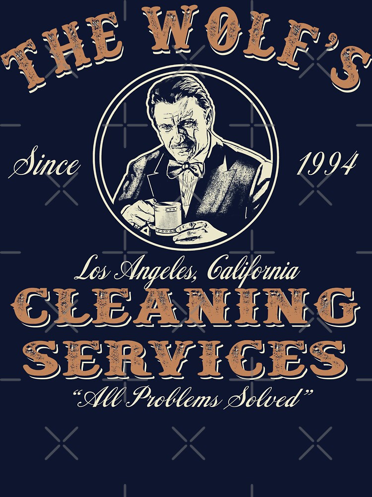 Mr. Wolf Cleaning Services II by Alema Art