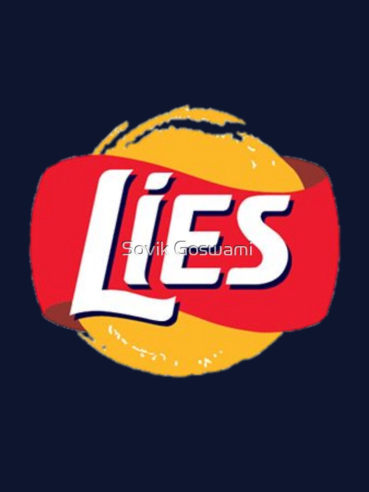 Funny logo lays lies by Sovik Goswami
